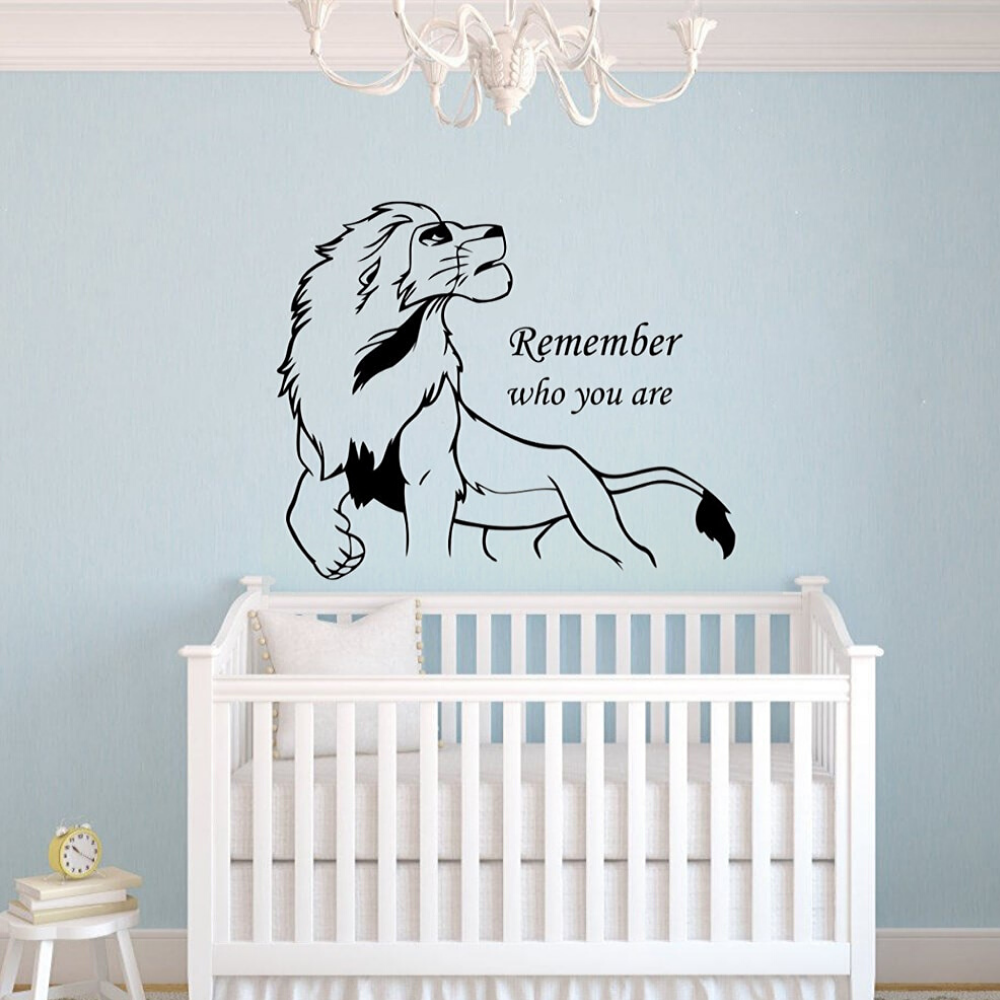 Sticker le roi lion enfant.