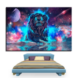 Tableau Constellation Lion | Lion Royaume
