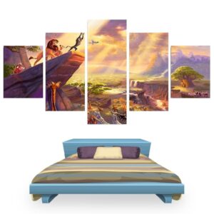 Tableau Le Roi Lion Couleurs | Lion Royaume