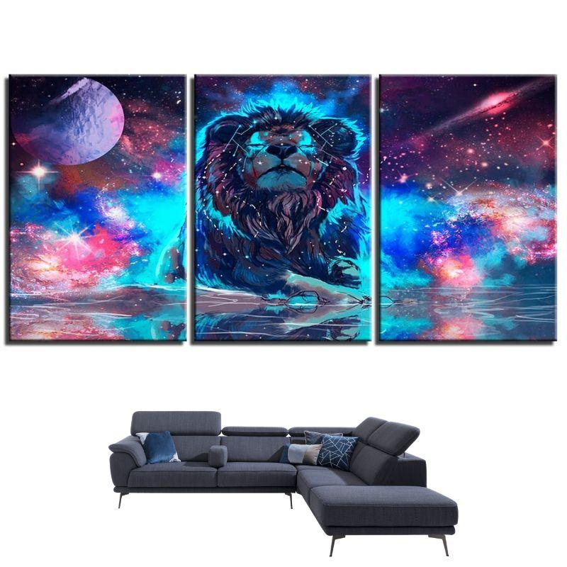Tableau Lion Ardeur