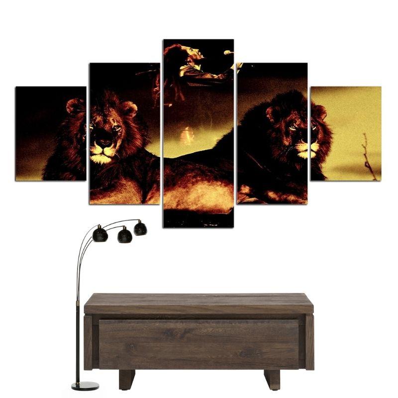 Tableau Lion Bob Marley