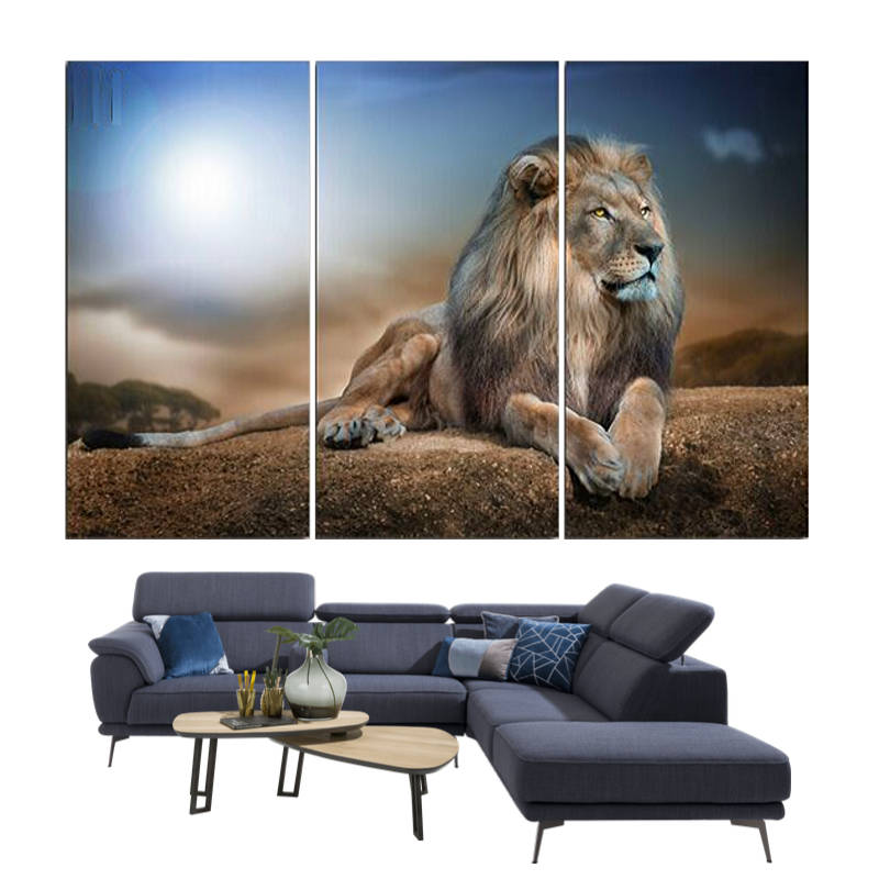 Tableau Lion Couleurs de Nuit | Lion Royaume