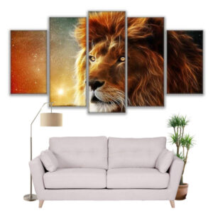 Tableau Lion Couleurs de Rêves | Lion Royaume