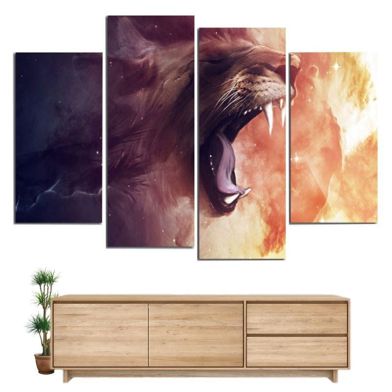 Tableau Lion Design