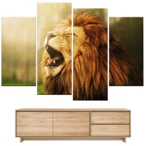 Tableau Lion Élégance