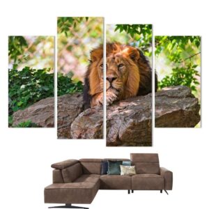 Tableau Lion État