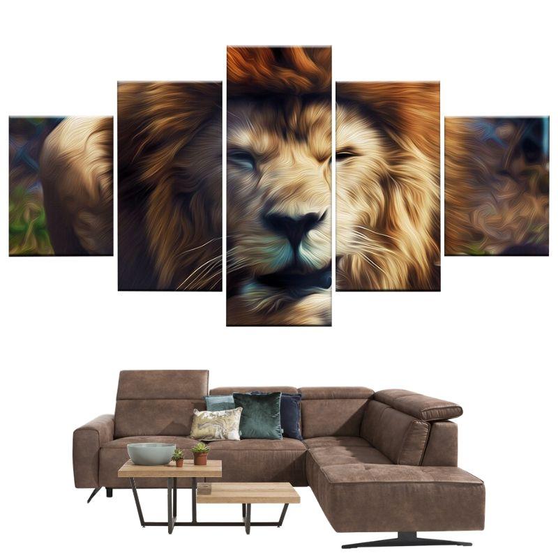 Tableau Lion Exaltation