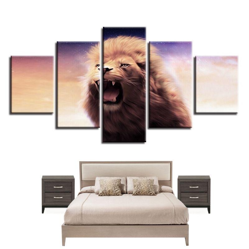 Tableau Lion Futur