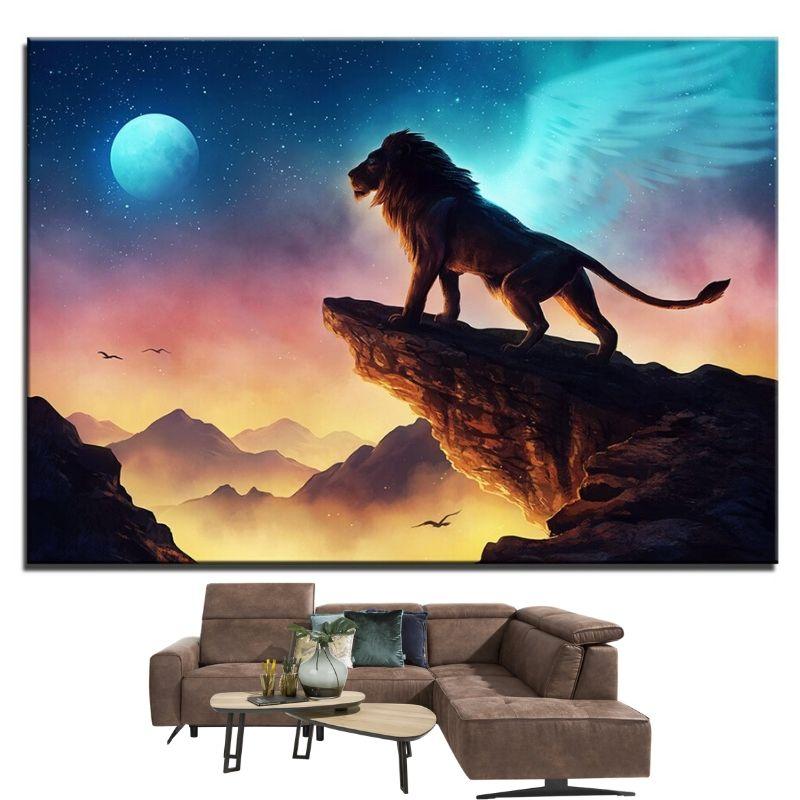Tableau Lion Inspiration