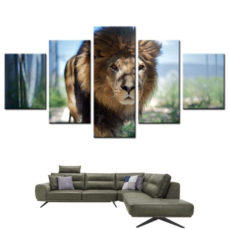 Tableau Lion Noblesse