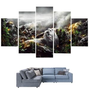Tableau Lion Résolution