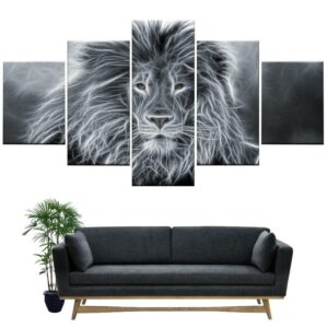 Tableau Lion Richesse