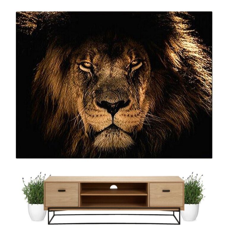 Tableau Lion Royaume