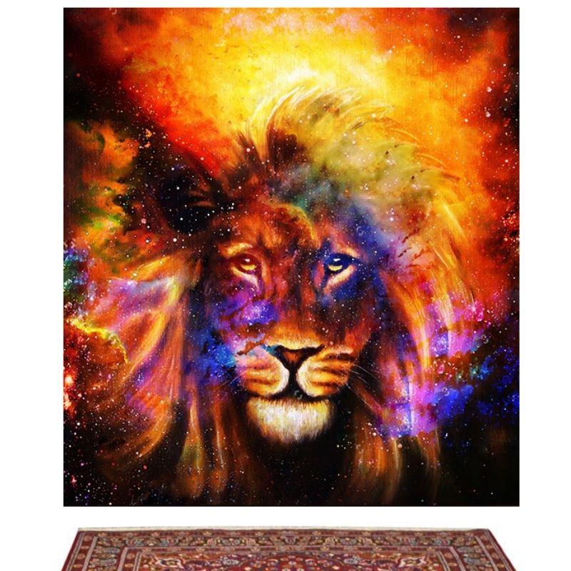 Tableau Lion Sublimité