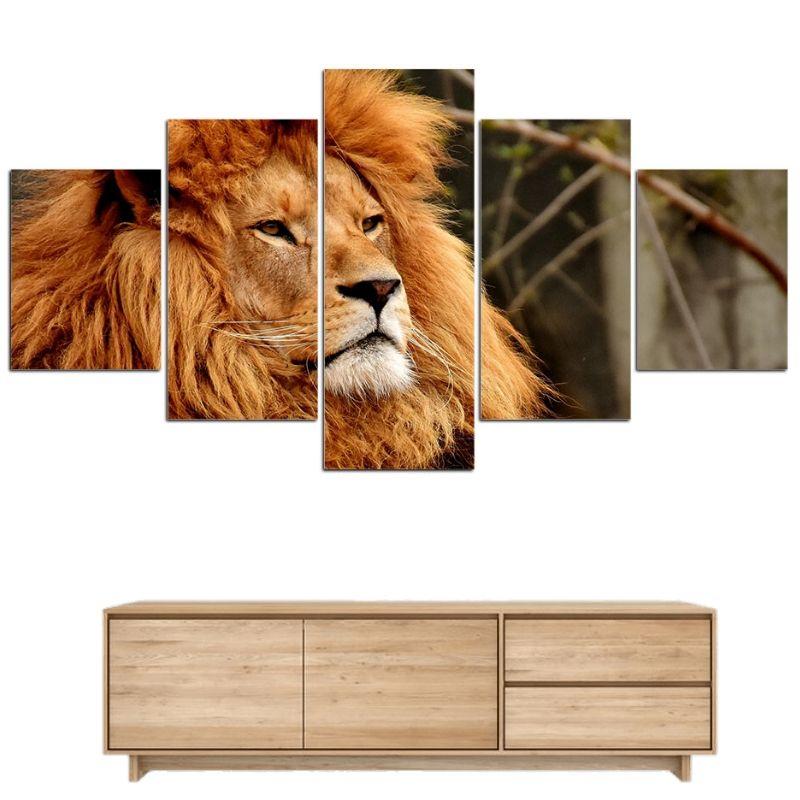 Tableau Lion Volonté