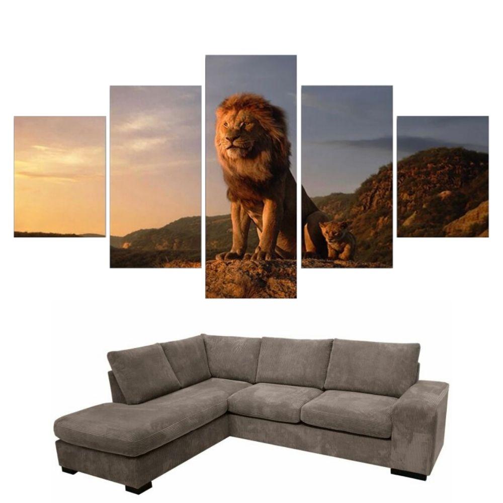 Tableau Roi Lion Maitre | Lion Royaume