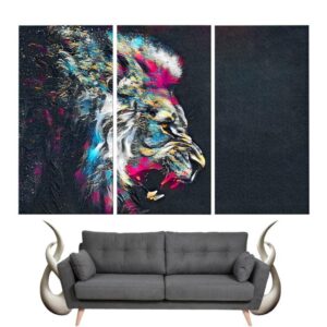 Tableau Street Art Lion