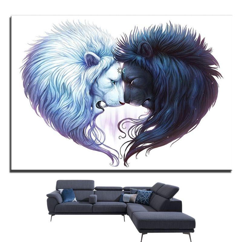 Tableau sur Toile Lion