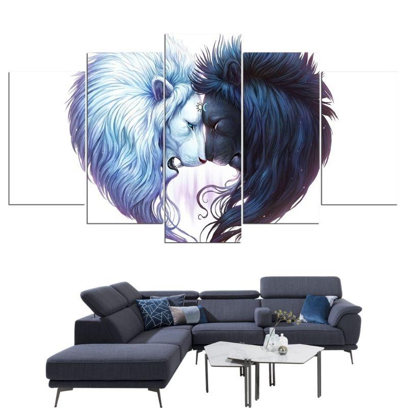 Toile Imprimée Lion
