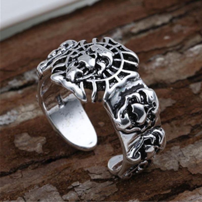 Bague Lion ajustable